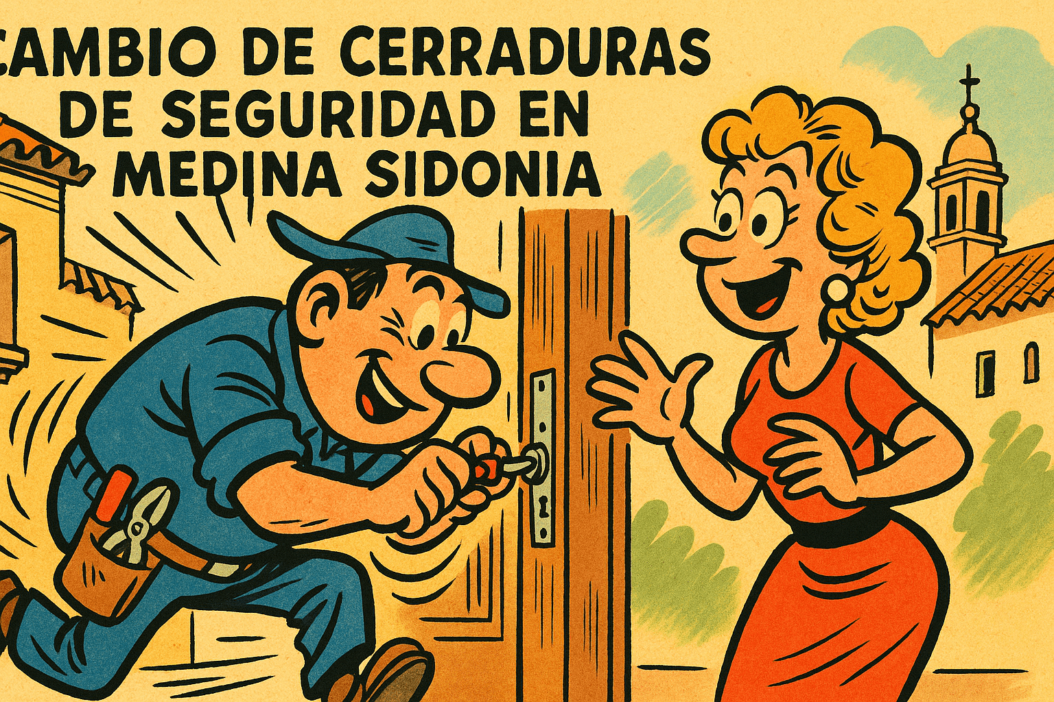 Cambio de cerraduras de seguridad en Medina Sidonia - Cerrajero Medina Sur en Medina Sidonia