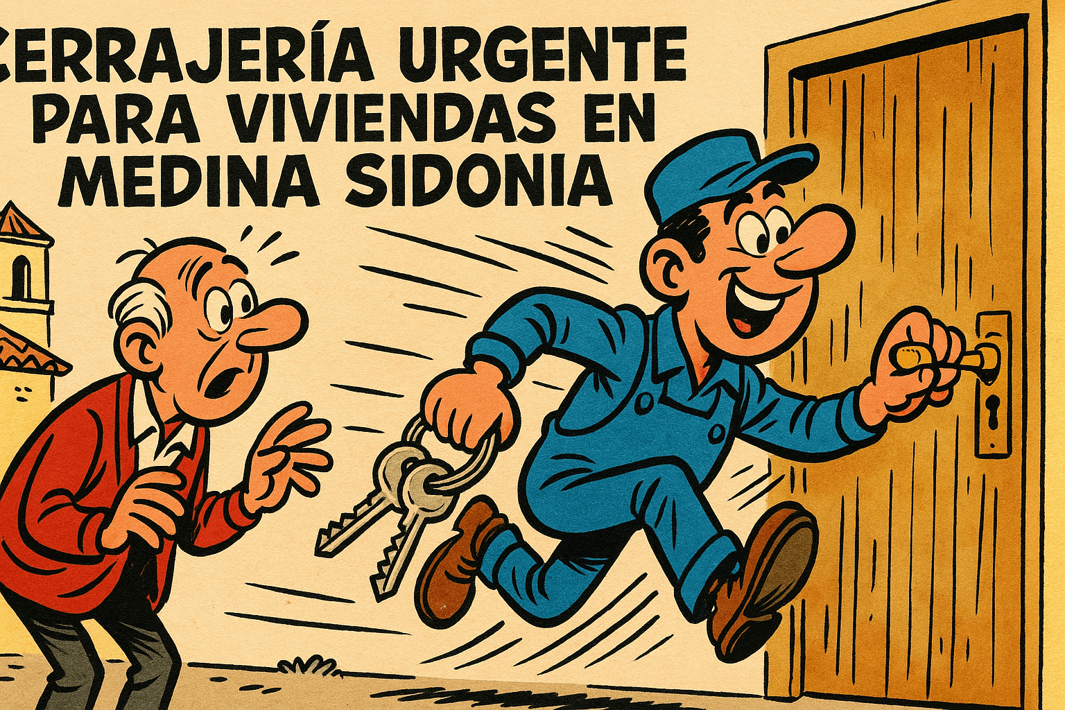 Cerrajería urgente para viviendas en Medina Sidonia - Cerrajero Medina Sur en Medina Sidonia
